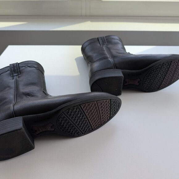 Ariat Men’s Heritage Roper Round Toe Western Boot - 9 Wide (EE) - Black - Picture 2 of 7